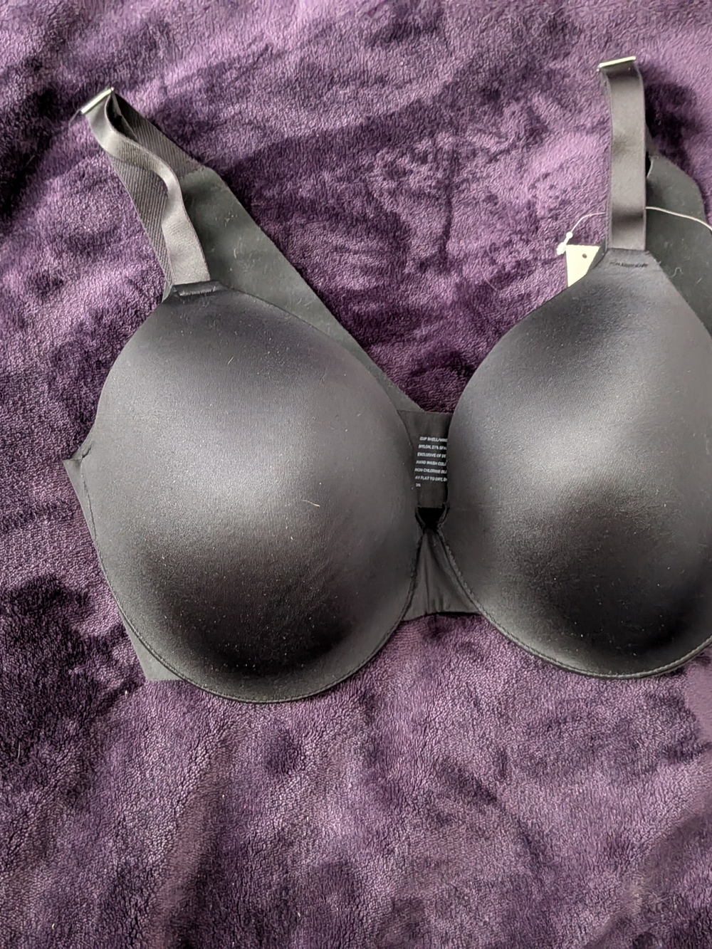 Soma Vanishing Back Black Bra Like New